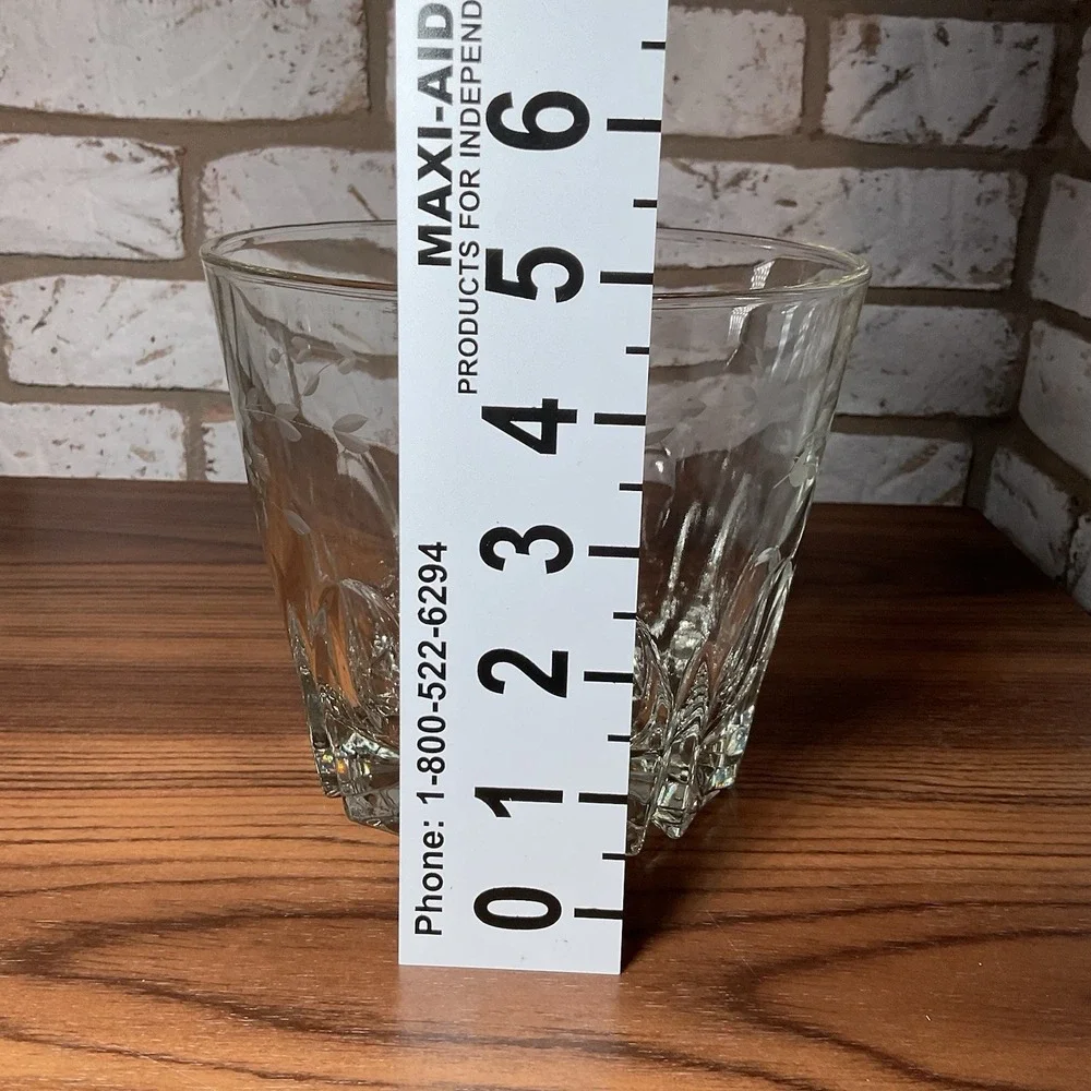 Vintage Heavy PRINCESS HOUSE 1980's Crystal Ice Bucket Heritage Etched Pattern.